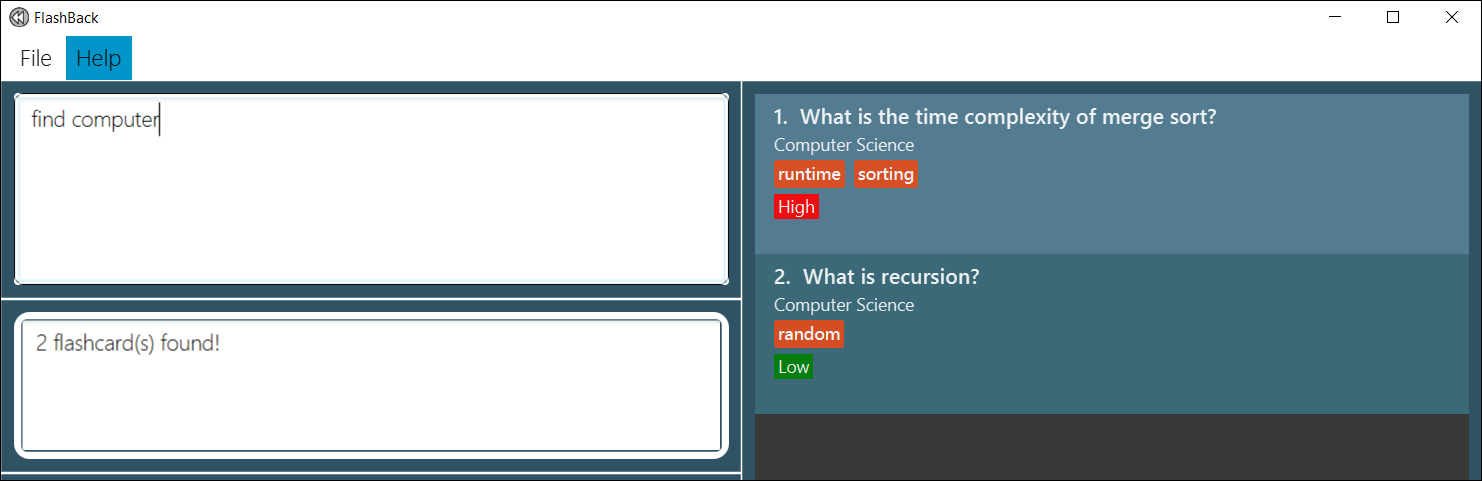 result for `find computer`